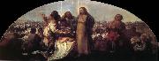 Francisco Goya Miracle of the Loaves and Fishes painting